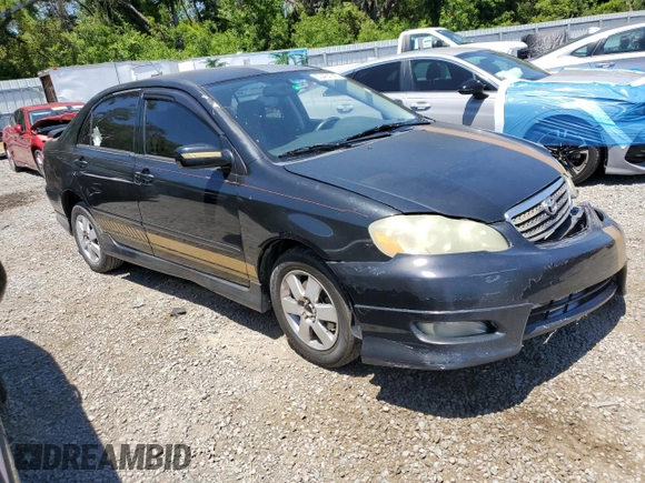 2007 Toyota Corolla CE with VIN 1NXBR32E07Z765488, listed as a Copart auction lot 53464745 with 253,650 mi miles and Salvage title. Bid and sale history available at DreamBid. Image 4.