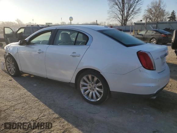 2011 Lincoln MKS EcoBoost with VIN 1LNHL9FTXBG615029, listed as a Copart auction lot 49040785 with Not Provided miles and Salvage Title. Bid and sale history available at DreamBid. Image 2.