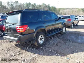 2002 Toyota Sequoia Limited with VIN 5TDBT48A02S132633, listed as a IAAI auction lot 41649586 with 291,269 mi miles. Bid and sale history available at carsss.com. Image 4.