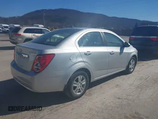 2012 Chevrolet Sonic LT with VIN 1G1JC5SH8C4202487, listed as a IAAI auction lot 41848022 with 155,791 mi miles and . Bid and sale history available at DreamBid. Image 4.