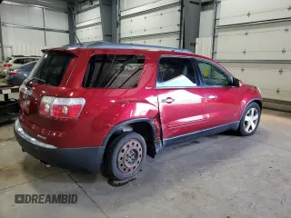 2010 GMC Acadia SLT1 with VIN 1GKLVMED0AJ112332, listed as a Copart auction lot 52030965 with 121,042 mi miles and Salvage Title. Bid and sale history available at carsss.com. Image 3.