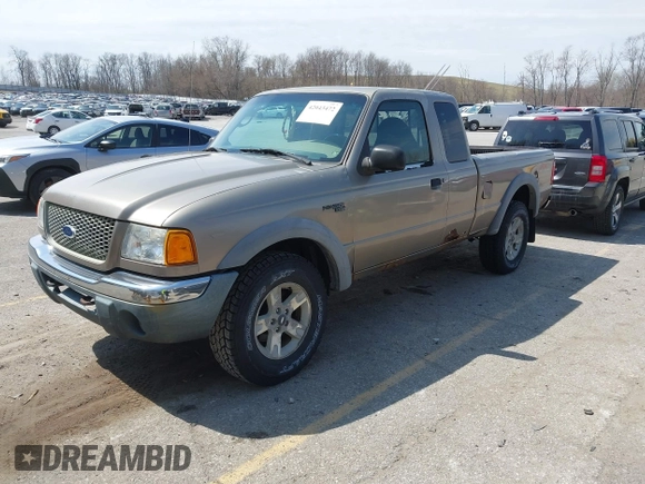 2003 Ford Ranger XL Fleet with VIN 1FTZR45EX3TA42560, listed as a IAAI auction lot 42043472 with 106,051 mi miles and . Bid and sale history available at carsss.com. Image 2.