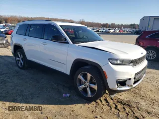 2021 Jeep Grand Cherokee Limited z VIN 1C4RJJBG0M8151870, wystawiony jako Copart lot #85666294 z przebiegiem 58 612 mil mil oraz Szkoda całkowita • Salvage title. Historia ofert i sprzedaży dostępna na DreamBid. Obrazek 4.