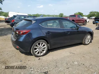 2016 Mazda 3 S Grand Touring with VIN JM1BM1N37G1332513, listed as a Copart auction lot 60492095 with 85,986 mi miles and Salvage title. Bid and sale history available at DreamBid. Image 3.