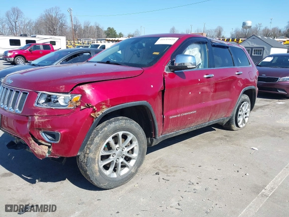 2014 Jeep Grand Cherokee Limited with VIN 1C4RJFBG9EC101240, listed as a IAAI auction lot 41649810 with 121,711 mi miles. Bid and sale history available at carsss.com. Image 17.