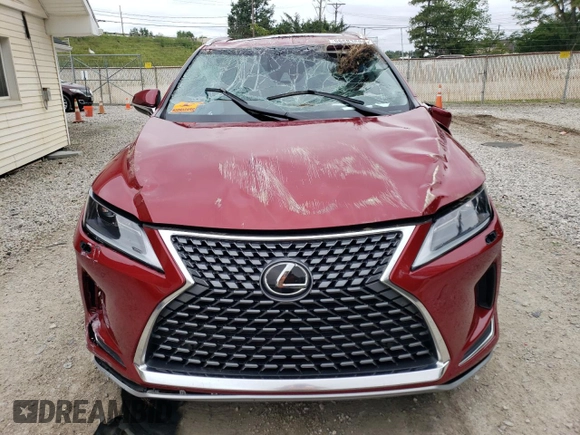 2022 Lexus RX with VIN 2T2HZMDA3NC331425, listed as a Copart auction lot 66683604 with 26,743 mi miles and Salvage Title. Bid and sale history available at carsss.com. Image 5.