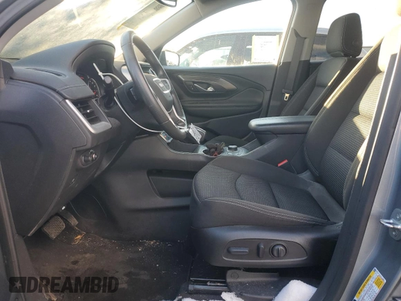 2023 GMC Terrain SLE with VIN 3GKALTEG1PL129661, listed as a Copart auction lot 43905095 with 38,361 mi miles and Salvage Title. Bid and sale history available at DreamBid. Image 7.