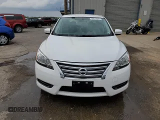 2015 Nissan Sentra S with VIN 3N1AB7AP1FY301302, listed as a Copart auction lot 53671685 with 71,041 mi miles and Salvage Title. Bid and sale history available at carsss.com. Image 5.