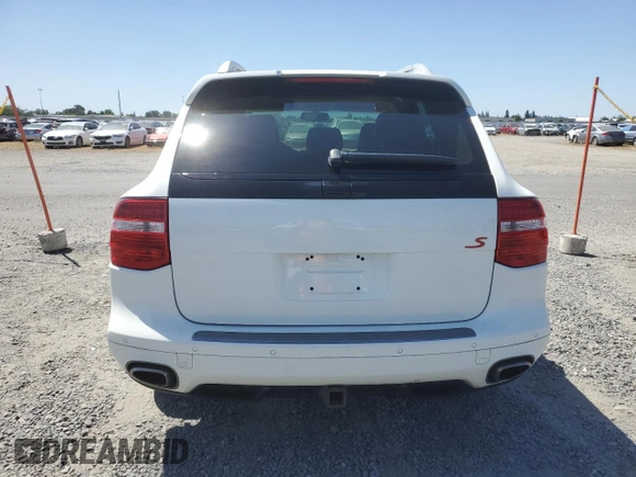 2008 Porsche Cayenne S with VIN WP1AB29P68LA34589, listed as a Copart auction lot 57899745 with 108,172 mi miles and Clean title. Bid and sale history available at DreamBid. Image 6.