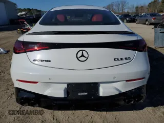 2025 Mercedes-Benz CLE 53 AMG z VIN W1KMJ6CBXSF055172, wystawiony jako Copart lot #88722695 z przebiegiem Nie podano mil oraz Szkoda całkowita • Salvage title. Historia ofert i sprzedaży dostępna na DreamBid. Obrazek 6.