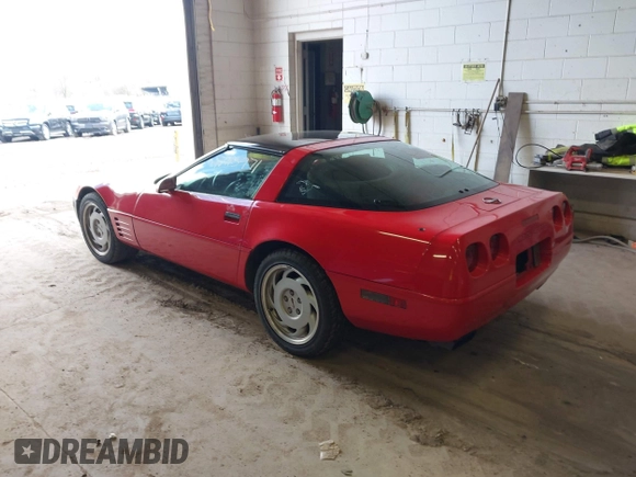 1992 Chevrolet Corvette with VIN 1G1YY23P1N5108131, listed as a IAAI auction lot 42115971 with 132,210 mi miles. Bid and sale history available at carsss.com. Image 3.