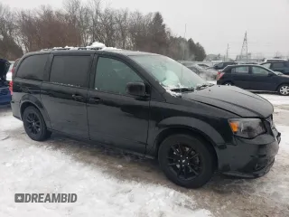 2020 Dodge Grand Caravan GT with VIN 2C4RDGEG5LR186039, listed as a Copart auction lot 43476965 with 98,341 mi miles and Salvage Title. Bid and sale history available at DreamBid. Image 4.