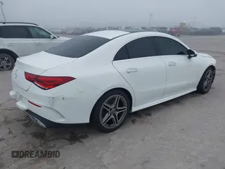 2020 Mercedes-Benz CLA with VIN WDD5J4HB6LN007175, listed as a IAAI auction lot 41480205 with 56,172 mi miles. Bid and sale history available at carsss.com. Image 4.