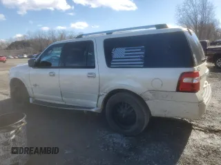 2007 Ford Expedition EL Limited with VIN 1FMFK20597LA98963, listed as a Copart auction lot 46683755 with 218,555 mi miles and Salvage Title. Bid and sale history available at carsss.com. Image 2.