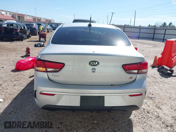 2021 Kia Rio LX with VIN 3KPA24AD8ME403664, listed as a IAAI auction lot 41675554 with 37,999 mi miles. Bid and sale history available at carsss.com. Image 17.