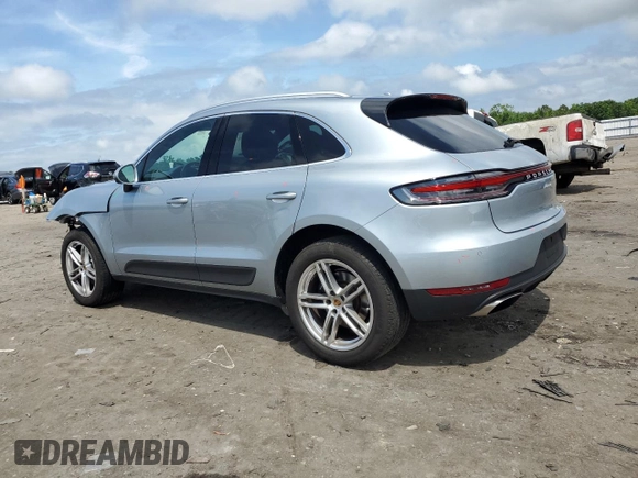 2021 Porsche Macan with VIN WP1AA2A58MLB14290, listed as a Copart auction lot 61235505 with 24,347 mi miles and Salvage title. Bid and sale history available at DreamBid. Image 2.