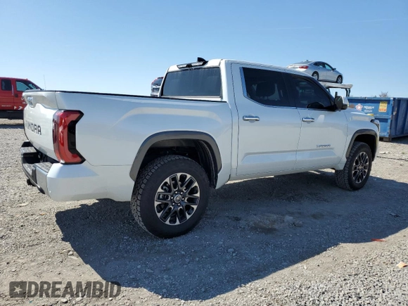 2022 Toyota Tundra Limited с VIN 5TFJA5DB4NX043068, выставлен на аукционе Copart как лот 49966605 с пробегом 32 628 миль миль и Списание • Salvage title. История ставок и продаж доступна на DreamBid. Изображение 3.