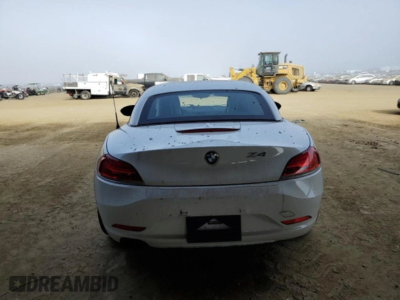 2012 BMW Z4 sDrive28i with VIN WBALL5C5XCJ103530, listed as a Copart auction lot 42789385 with 57,670 mi miles and Salvage Title. Bid and sale history available at carsss.com. Image 6.