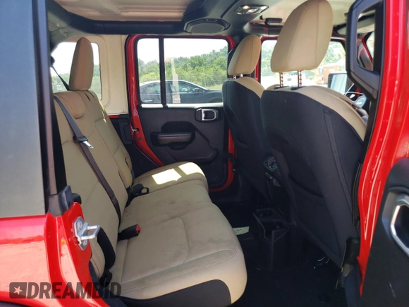 2019 Jeep Wrangler Unlimited Sport S with VIN 1C4HJXDN2KW634635, listed as a Copart auction lot 62107005 with 88,237 mi miles and Salvage title. Bid and sale history available at DreamBid. Image 11.