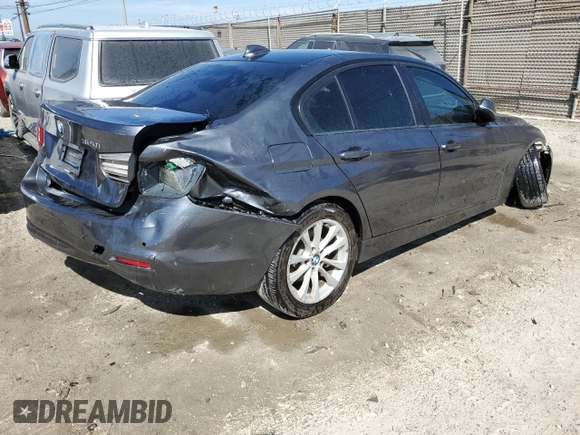 2017 BMW 3 Series 320i with VIN WBA8E1G50HNU13933, listed as a Copart auction lot 47787075 with 116,365 mi miles and Salvage Title. Bid and sale history available at carsss.com. Image 3.