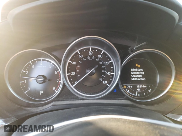 2021 Mazda 6 Grand Touring Reserve with VIN JM1GL1WY7M1602094, listed as a Copart auction lot 77470994 with 15,214 mi miles and Salvage Title. Bid and sale history available at DreamBid. Image 9.