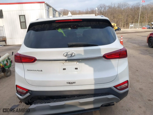2020 Hyundai Santa Fe SEL with VIN 5NMS33AD7LH241237, listed as a IAAI auction lot 41631072 with 95,350 mi miles. Bid and sale history available at carsss.com. Image 16.