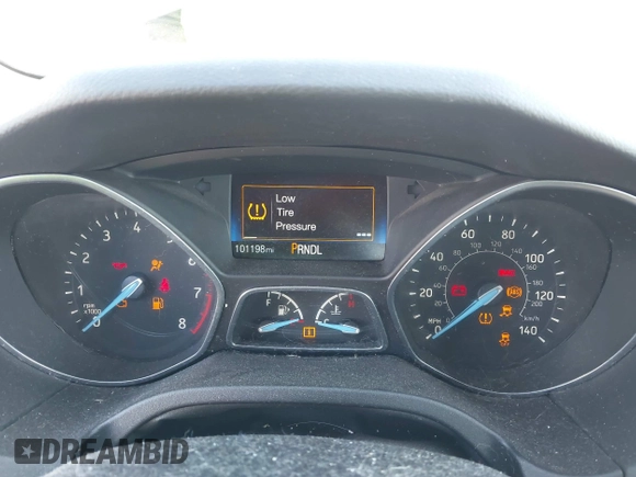2016 Ford Focus SE with VIN 1FADP3F21GL212718, listed as a IAAI auction lot 41785985 with 101,198 mi miles. Bid and sale history available at carsss.com. Image 7.