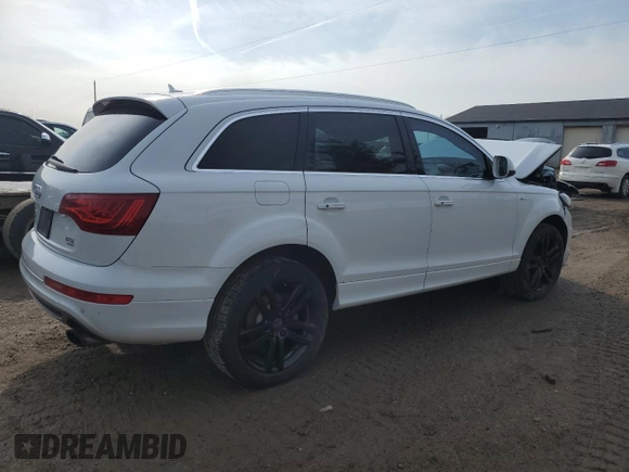 2015 Audi Q7 Vorsprung Edition with VIN WA1WGCFE2FD022264, listed as a Copart auction lot 52585555 with 151,348 mi miles and Clean title. Bid and sale history available at DreamBid. Image 3.