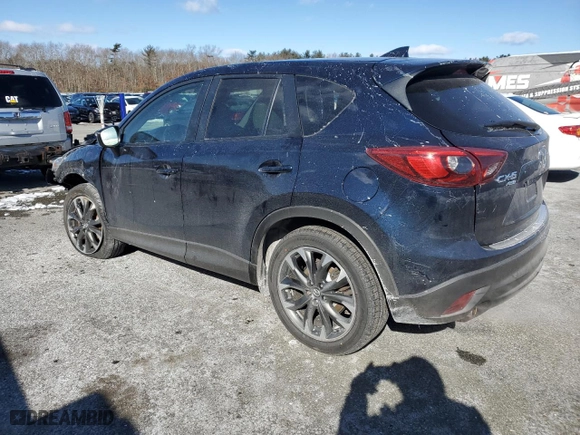 2016 Mazda CX-5 Grand Touring with VIN JM3KE4DY9G0885494, listed as a Copart auction lot 45408165 with 100,178 mi miles and Salvage Title. Bid and sale history available at carsss.com. Image 2.