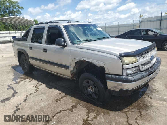 2004 Chevrolet Avalanche Z71 with VIN 3GNEK12TX4G158528, listed as a Copart auction lot 61128485 with 185,299 mi miles and Salvage title. Bid and sale history available at DreamBid. Image 4.