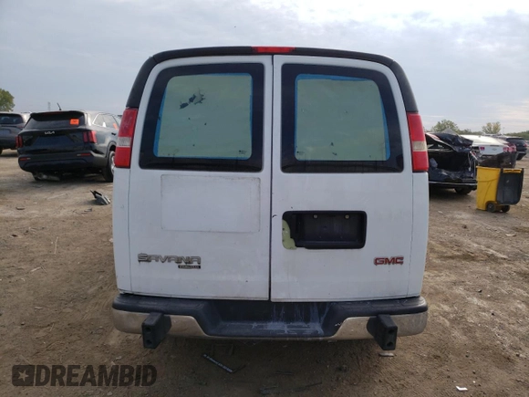 2015 GMC Savana Cargo z VIN 1GTW7FCF2F1904640, wystawiony jako Copart lot #71455204 z przebiegiem 131 854 mil mil oraz Szkoda całkowita • Salvage title. Historia ofert i sprzedaży dostępna na DreamBid. Obrazek 6.