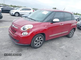 2014 FIAT 500L Lounge with VIN ZFBCFACH1EZ008603, listed as a IAAI auction lot 41583042 with 92,209 mi miles and . Bid and sale history available at DreamBid. Image 2.