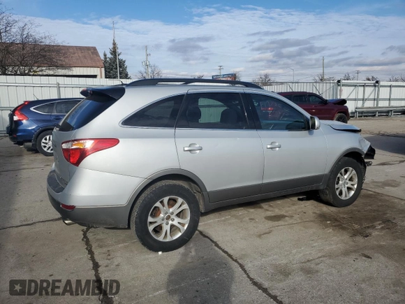 2011 Hyundai Veracruz GLS with VIN KM8NUDCC1BU158054, listed as a Copart auction lot 43576765 with 178,905 mi miles and Salvage Title. Bid and sale history available at DreamBid. Image 3.