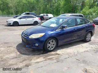 2012 Ford Focus SEL with VIN 1FAHP3H20CL135266, listed as a IAAI auction lot 41953148 with 196,042 mi miles. Bid and sale history available at carsss.com. Image 2.