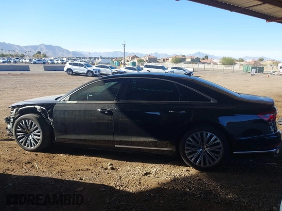 2019 Audi A8 L with VIN WAU8DAF83KN002810, listed as a IAAI auction lot 41588169 with 64,323 mi miles. Bid and sale history available at carsss.com. Image 15.