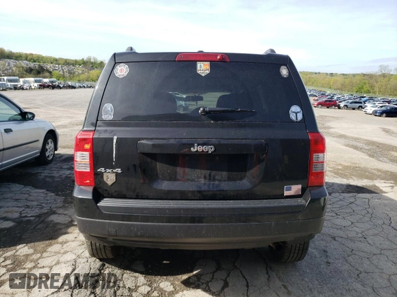 2017 Jeep Patriot 75th Anniversary with VIN 1C4NJRBB4HD127005, listed as a Copart auction lot 54665515 with 193,589 mi miles and Salvage Title. Bid and sale history available at carsss.com. Image 6.