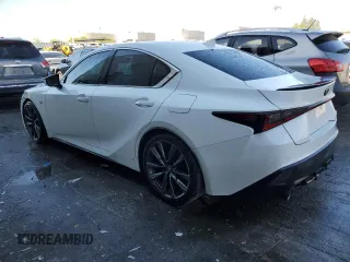2023 Lexus IS with VIN JTHGZ1B23P5071195, listed as a Copart auction lot 52857375 with 27,999 mi miles and Clean Title. Bid and sale history available at carsss.com. Image 2.