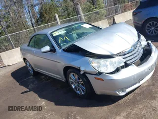 2008 Chrysler Sebring Limited with VIN 1C3LC65M98N240850, listed as a IAAI auction lot 41649319 with 123,373 mi miles. Bid and sale history available at carsss.com. Image 1.