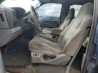 2003 Ford Excursion XLT with VIN 1FMNU41S73EB25176, listed as a Copart auction lot 79601554 with 326,945 mi miles and Salvage Title. Bid and sale history available at DreamBid. Image 7.