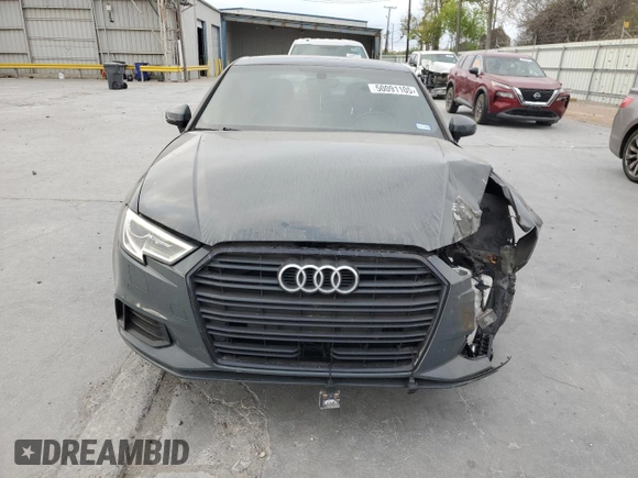 2020 Audi A3 Sedan Premium with VIN WAUAUGFF9LA101997, listed as a Copart auction lot 50335005 with 43,612 mi miles and Salvage Title. Bid and sale history available at carsss.com. Image 5.