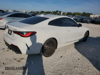 2021 BMW 4 Series 430i with VIN WBA53AP03MCG66105, listed as a Copart auction lot 88971625 with 69,236 mi miles and Salvage Title. Bid and sale history available at DreamBid. Image 3.