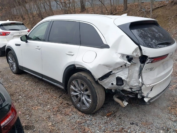 2024 Mazda CX-90 3.3 Turbo Premium Plus with VIN JM3KKEHD6R1127647, listed as a IAAI auction lot 41548981 with 14,408 mi miles. Bid and sale history available at carsss.com. Image 3.
