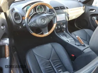 2010 Mercedes-Benz SLK-Class SLK 300 with VIN WDBWK5EA7AF226326, listed as a Copart auction lot 45926775 with 76,646 mi miles and Salvage Title. Bid and sale history available at carsss.com. Image 8.