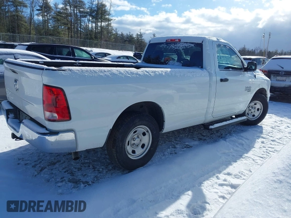 2022 Ram 1500 Tradesman with VIN 3C6JR6DG4NG412663, listed as a IAAI auction lot 41519632 with 16,286 mi miles and . Bid and sale history available at DreamBid. Image 4.