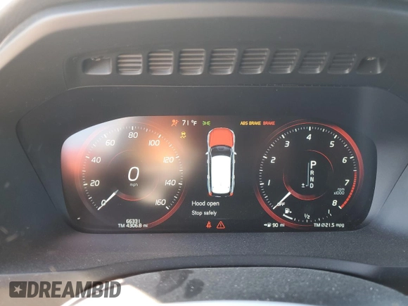 2018 Volvo XC90 R-Design with VIN YV4102KM9J1206572, listed as a Copart auction lot 77208914 with 66,331 mi miles and Non Repairable. Bid and sale history available at DreamBid. Image 9.