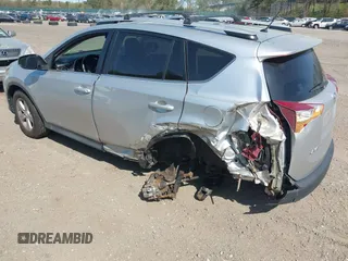 2013 Toyota RAV4 XLE with VIN 2T3RFREV4DW091452, listed as a IAAI auction lot 42165992 with 107,947 mi miles and . Bid and sale history available at carsss.com. Image 3.