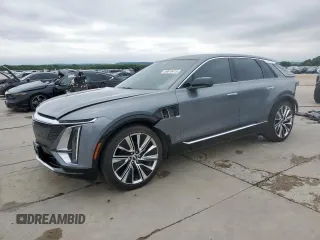 2023 Cadillac LYRIQ RWD Luxury z VIN 1GYKPMRK7PZ000805, wystawiony jako Copart lot #59610415 z przebiegiem 17 099 mil mil oraz Szkoda całkowita • Salvage title. Historia ofert i sprzedaży dostępna na DreamBid. Obrazek 1.