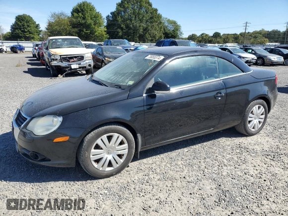 2008 Volkswagen Eos Turbo z VIN WVWAA71F18V049221, wystawiony jako Copart lot #75855374 z przebiegiem 157 657 mil mil oraz Szkoda całkowita • Salvage title. Historia ofert i sprzedaży dostępna na DreamBid. Obrazek 1.
