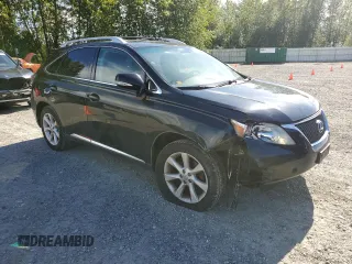 2012 Lexus RX 350 with VIN 2T2BK1BA1CC152745, listed as a Copart auction lot 59221485 with 198,669 mi miles and Salvage title. Bid and sale history available at DreamBid. Image 4.