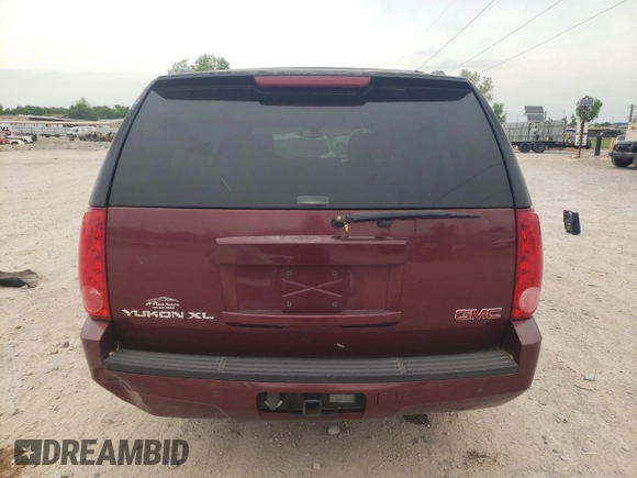 2008 GMC Yukon XL SLT with VIN 1GKFC16J58J119129, listed as a Copart auction lot 53801115 with 259,794 mi miles and Clean Title. Bid and sale history available at carsss.com. Image 6.